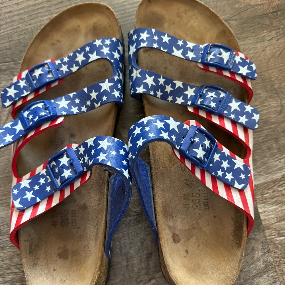 American Flag Birks - Lightly worn